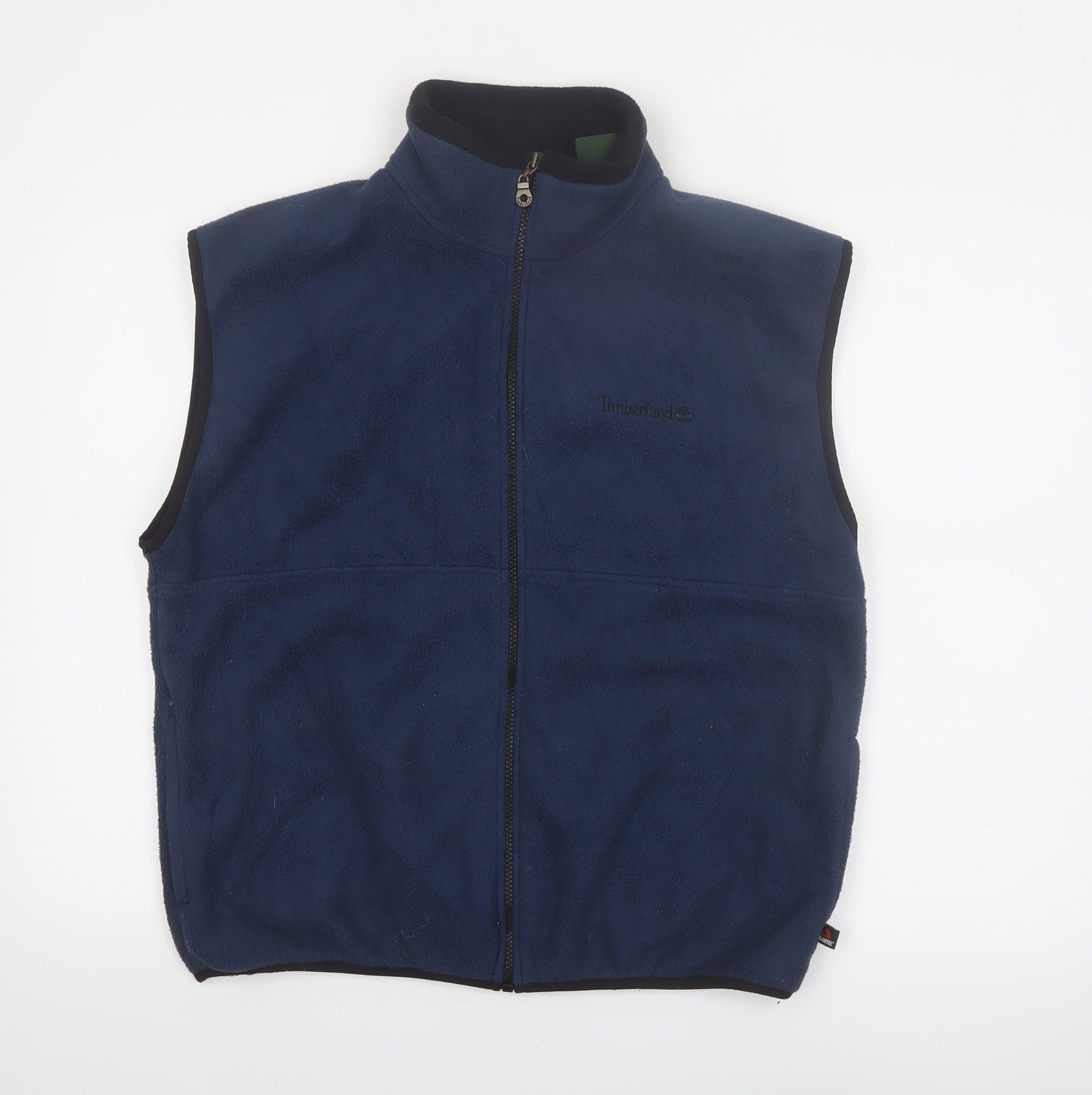Timberland Mens Blue Fleece Waistcoat Bodywarmer M