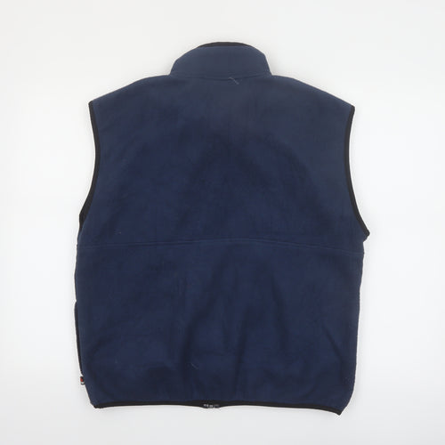 Timberland Mens Blue Fleece Waistcoat Bodywarmer M