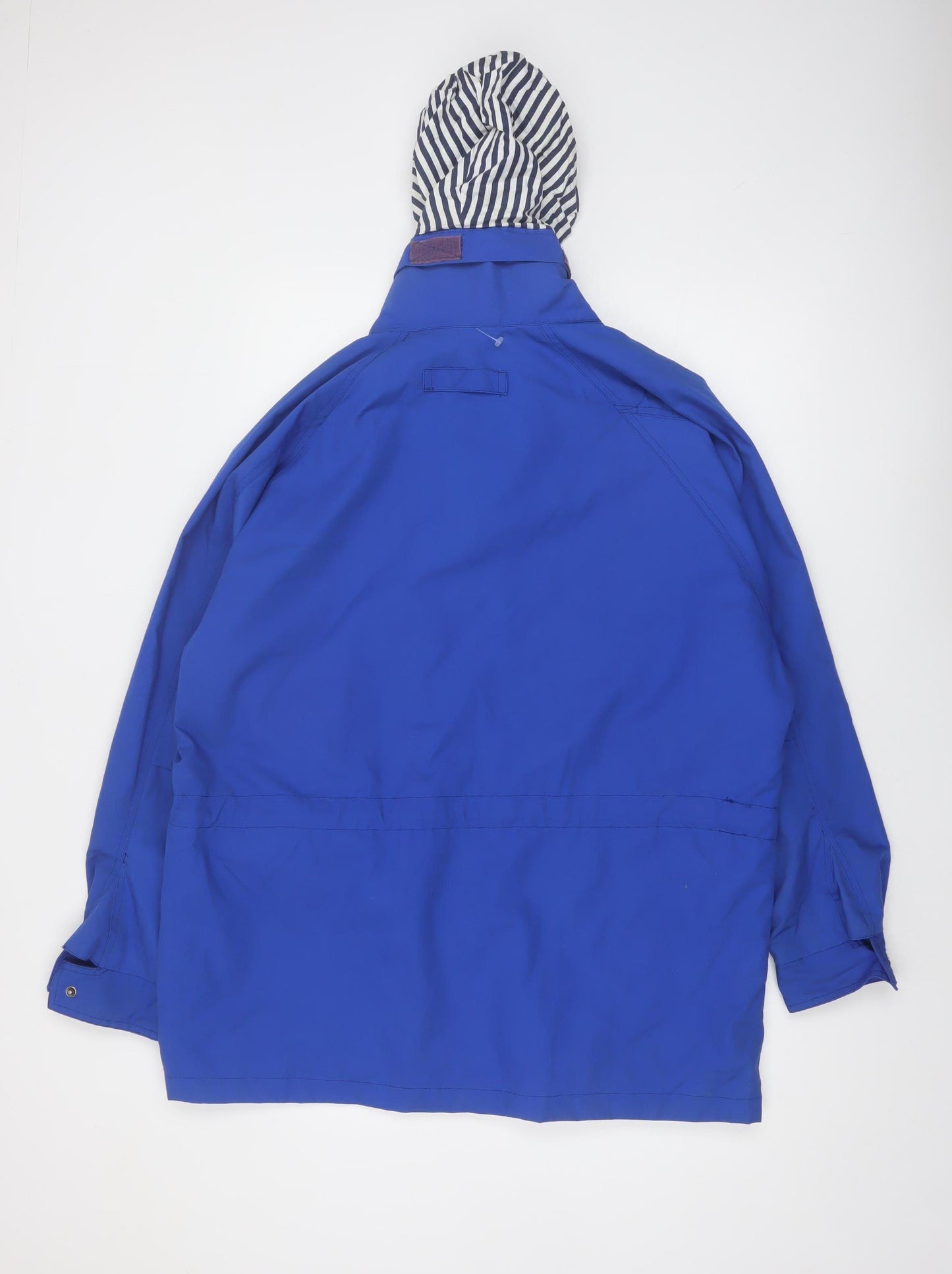 Izzi Spirit Women's Blue Hooded Parka Jacket L Vintage Outdoor Style