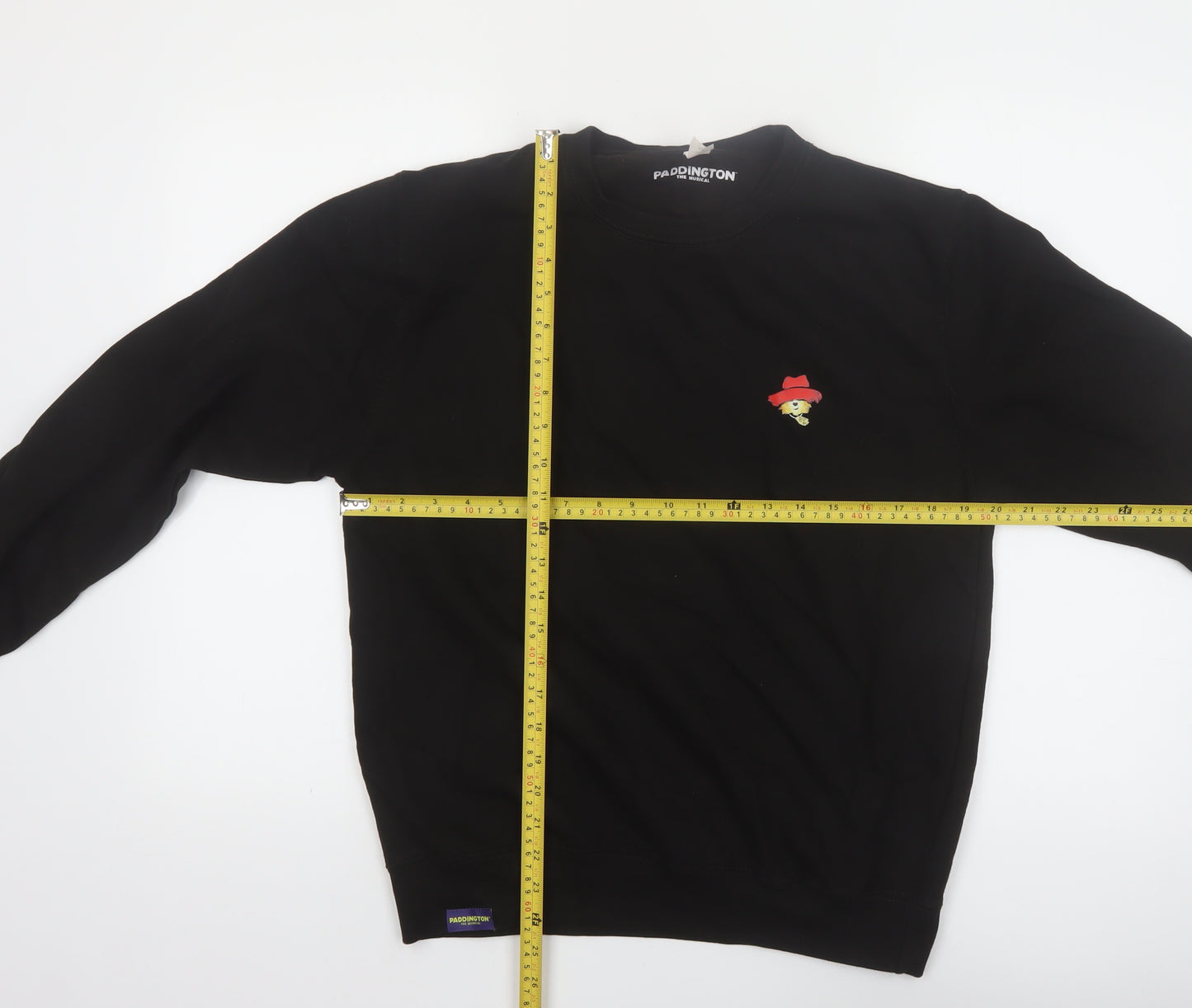 Paddington The Musical Men's Black Medium Pullover Sweatshirt
