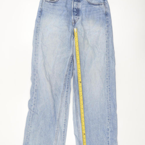 Levi's Altered Wide-Leg Blue High Rise Women's Jeans W27