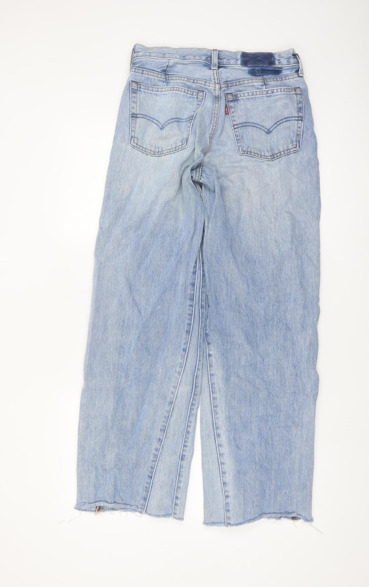 Levi's Altered Wide-Leg Blue High Rise Women's Jeans W27