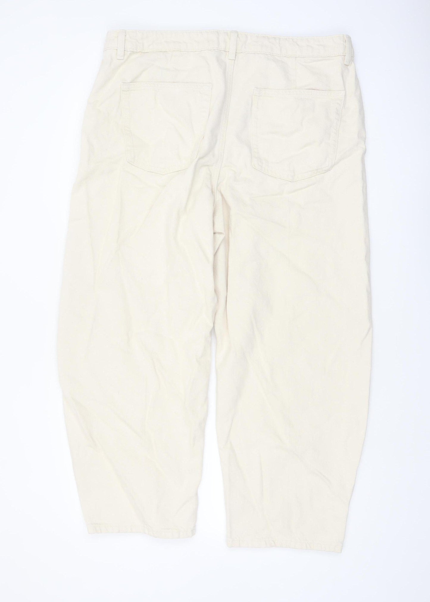 Marks and Spencer Women’s Beige Size 20 Straight Jeans