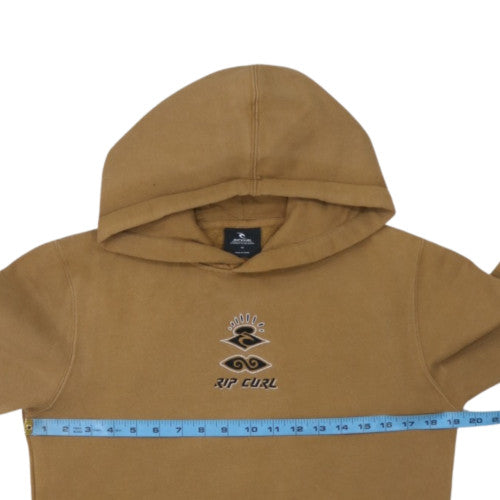 Rip Curl Womens Brown Size 14 Pullover Hoodie Cotton Blend
