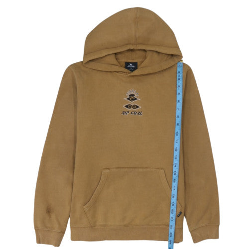 Rip Curl Womens Brown Size 14 Pullover Hoodie Cotton Blend