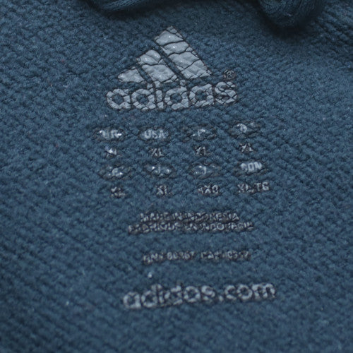 Adidas Men’s Blue XL 1/4 Zip Fleece Activewear Jacket