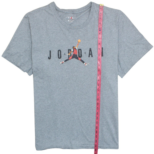 Jordan Men’s Grey 3XL Sports Graphic Print T-Shirt