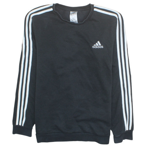 Adidas Men's Black L Crew Neck Pullover Sweatshirt