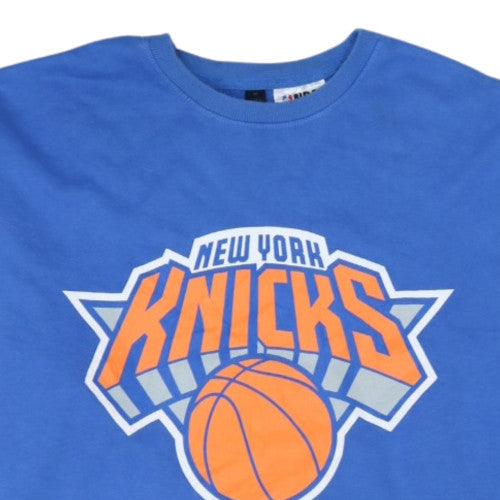 NBA Men’s Blue New York Knicks Pullover Sweatshirt Medium
