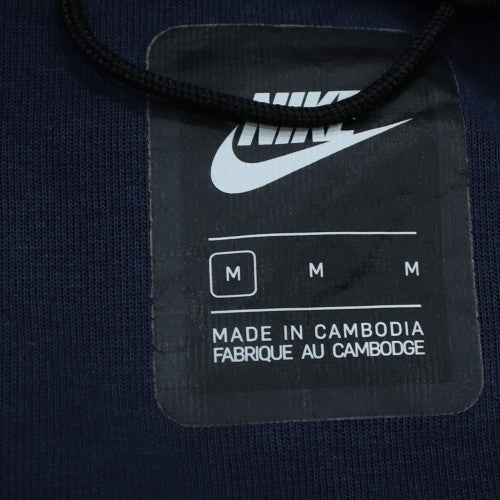 Nike Men's Blue Full Zip Hoodie Size M Classic Athletic Style