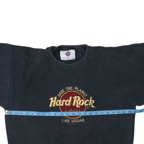 Hard Rock Hotel Las Vegas Black Women's Large Pullover Sweatshirt