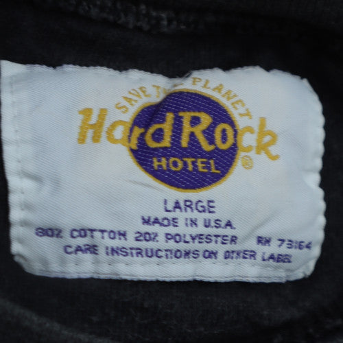 Hard Rock Hotel Las Vegas Black Women's Large Pullover Sweatshirt