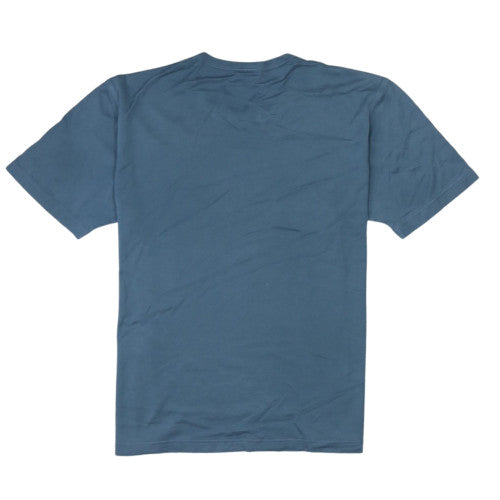 Lacoste Men Blue Cotton Short Sleeve Crew Neck T-Shirt M