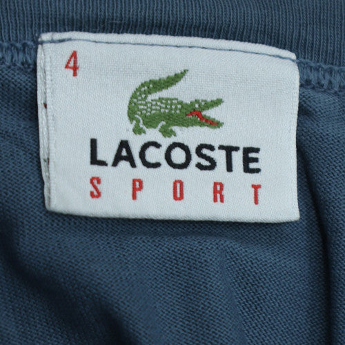 Lacoste Men Blue Cotton Short Sleeve Crew Neck T-Shirt M