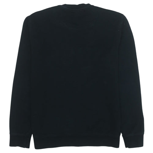 Hugo Boss Men's Black Logo Crew Neck Pullover Sweatshirt M
