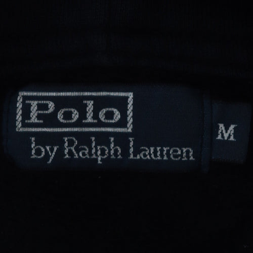 Polo Ralph Lauren Men's Black Hoodie M Pullover Embroidered Logo 1967