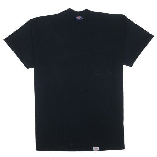 Dickies Men's Black 3XL Crew Neck Work T-Shirt Cotton Classic