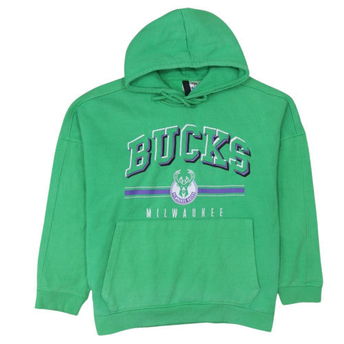 NBA Milwaukee Bucks Green Hoodie Women's Small Cotton On Pullover