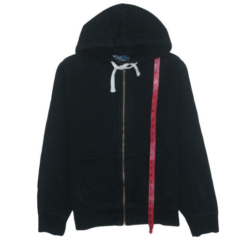 Polo Ralph Lauren Men's Black Full Zip Hoodie Size L