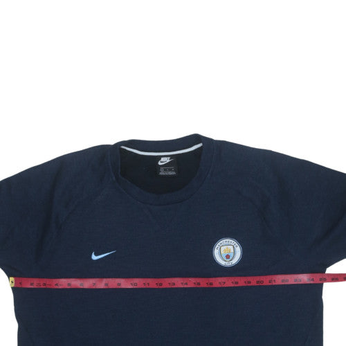 Nike Men’s Blue Manchester City XL Pullover Sweatshirt