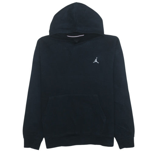 Jordan Men's Black Pullover Hoodie Size L Fleece Logo Sportswear