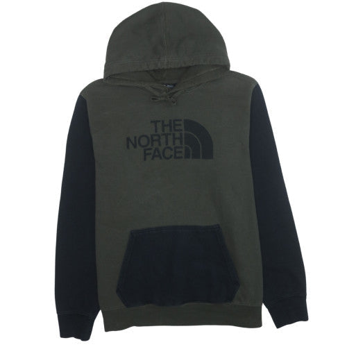 The North Face Men's Green Black Pullover Hoodie Size L