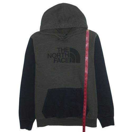 The North Face Men's Green Black Pullover Hoodie Size L