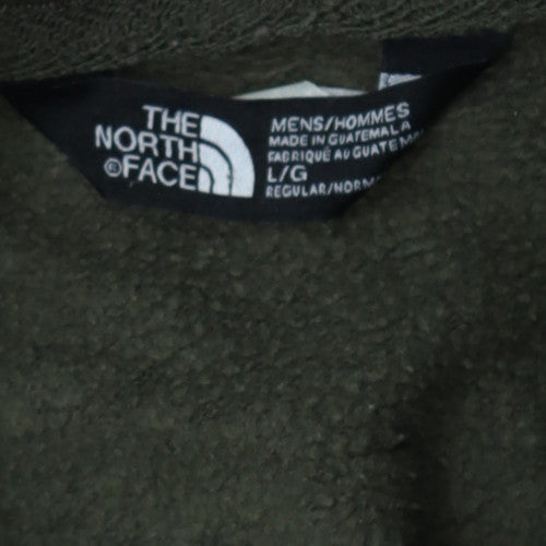 The North Face Men's Green Black Pullover Hoodie Size L