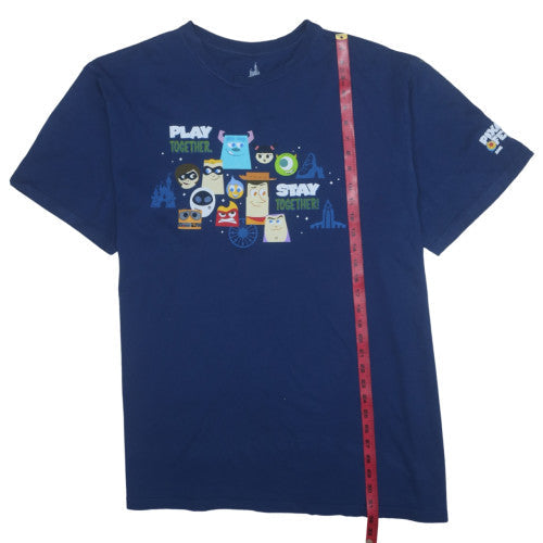 Disney Parks Men's Blue 2XL Toy Story Graphic Cotton T-Shirt