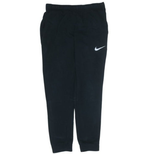 Nike Men's Black Dri-Fit Jogger Sweatpants L Tapered Fleece