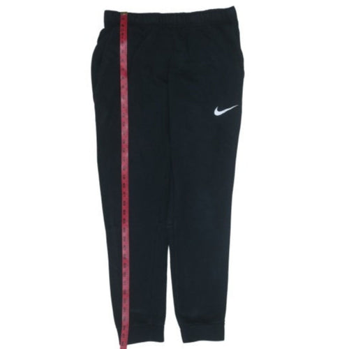 Nike Men's Black Dri-Fit Jogger Sweatpants L Tapered Fleece