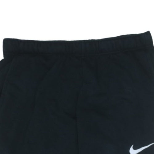 Nike Men's Black Dri-Fit Jogger Sweatpants L Tapered Fleece