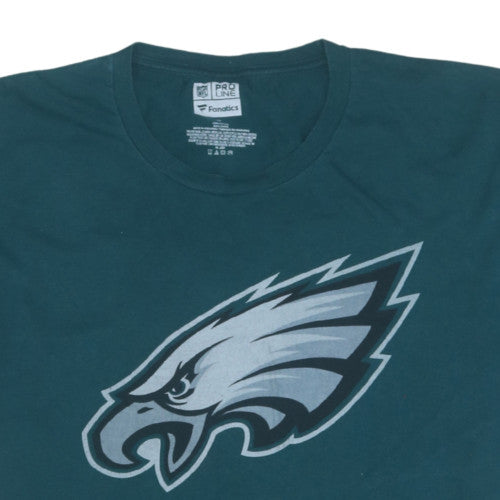 Fanatics NFL Pro Line Men’s Green XL Philadelphia Eagles T-Shirt