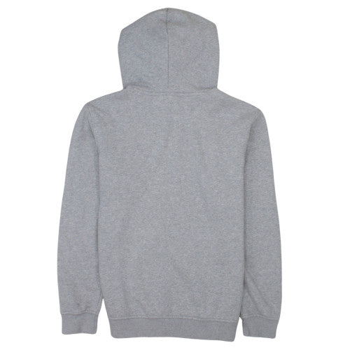 Adidas Womens Grey Pullover Hoodie Size S 8-10 Hooded Sweatshirt