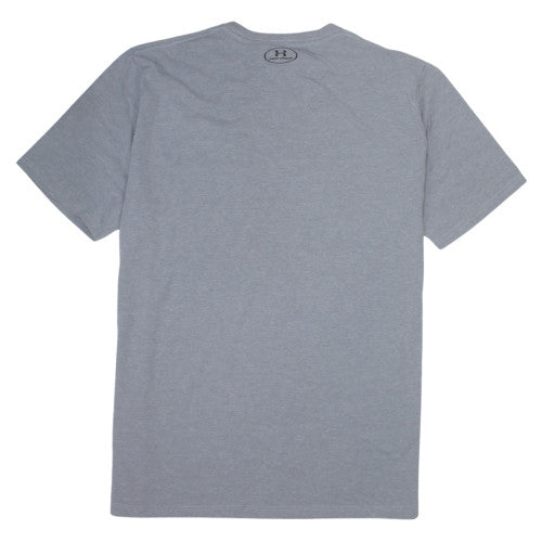 Under Armour Mens Grey HeatGear Graphic Short Sleeve T-Shirt XL
