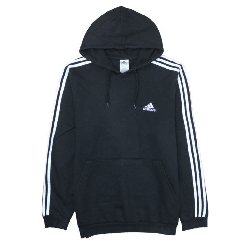 Adidas Men's Black Pullover Hoodie Size L Sports Fleece