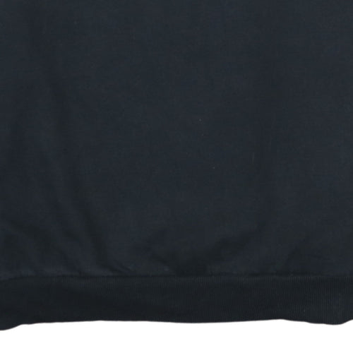 Puma Men’s Black Crew Neck Pullover Sweatshirt M Logo Sports