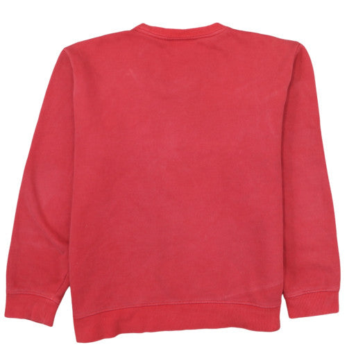 Fila Men's Red Crew Neck Pullover Sweatshirt Size S