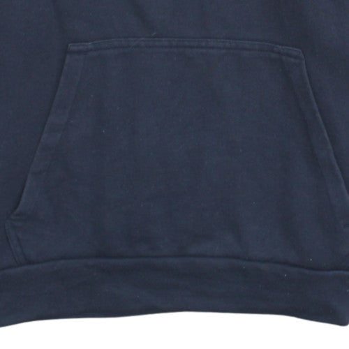 Kappa Men's Blue Pullover Hoodie Small Embroidered Logo Sportswear