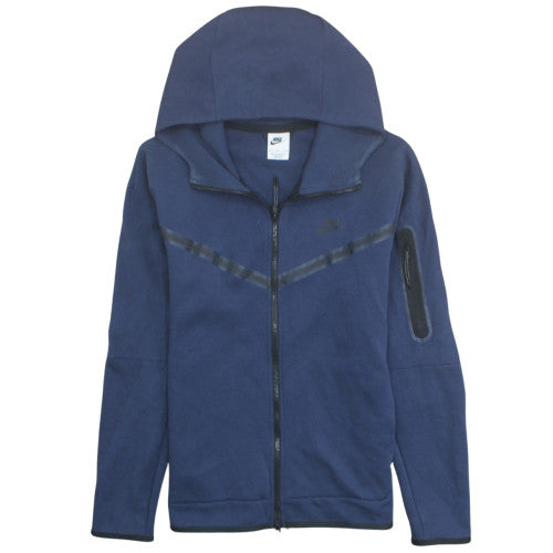 Nike Men's Blue Full Zip Fleece Hoodie M Regular