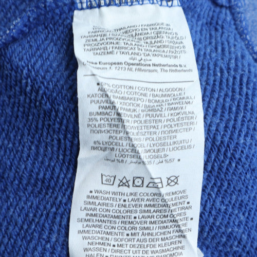 Nike Men's Blue Crew Neck Pullover Sweatshirt Medium