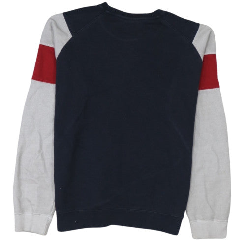 Champion Men's Blue Medium Crew Neck Logo Pullover Sweatshirt
