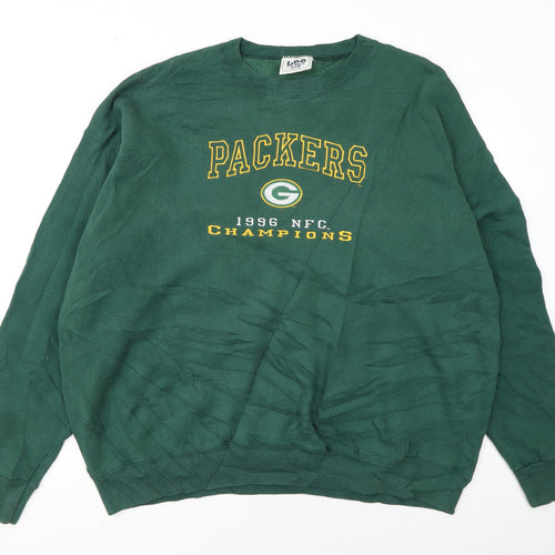 Lee Sport Men’s Green Packers Pullover Sweatshirt XL Vintage 1996 NFL