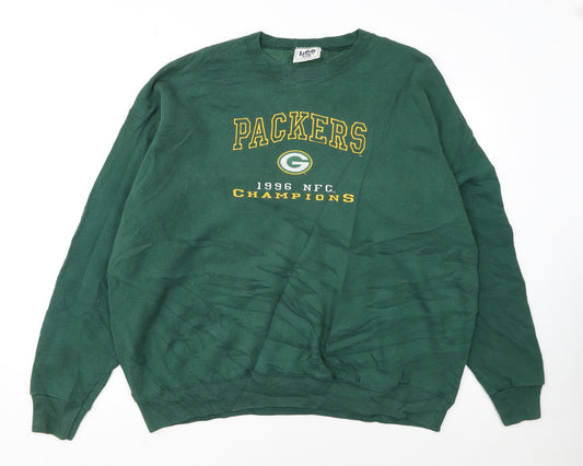 Lee Sport Men’s Green Packers Pullover Sweatshirt XL Vintage 1996 NFL