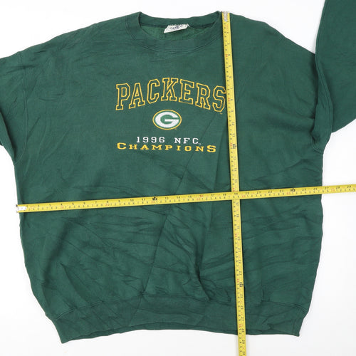 Lee Sport Men’s Green Packers Pullover Sweatshirt XL Vintage 1996 NFL