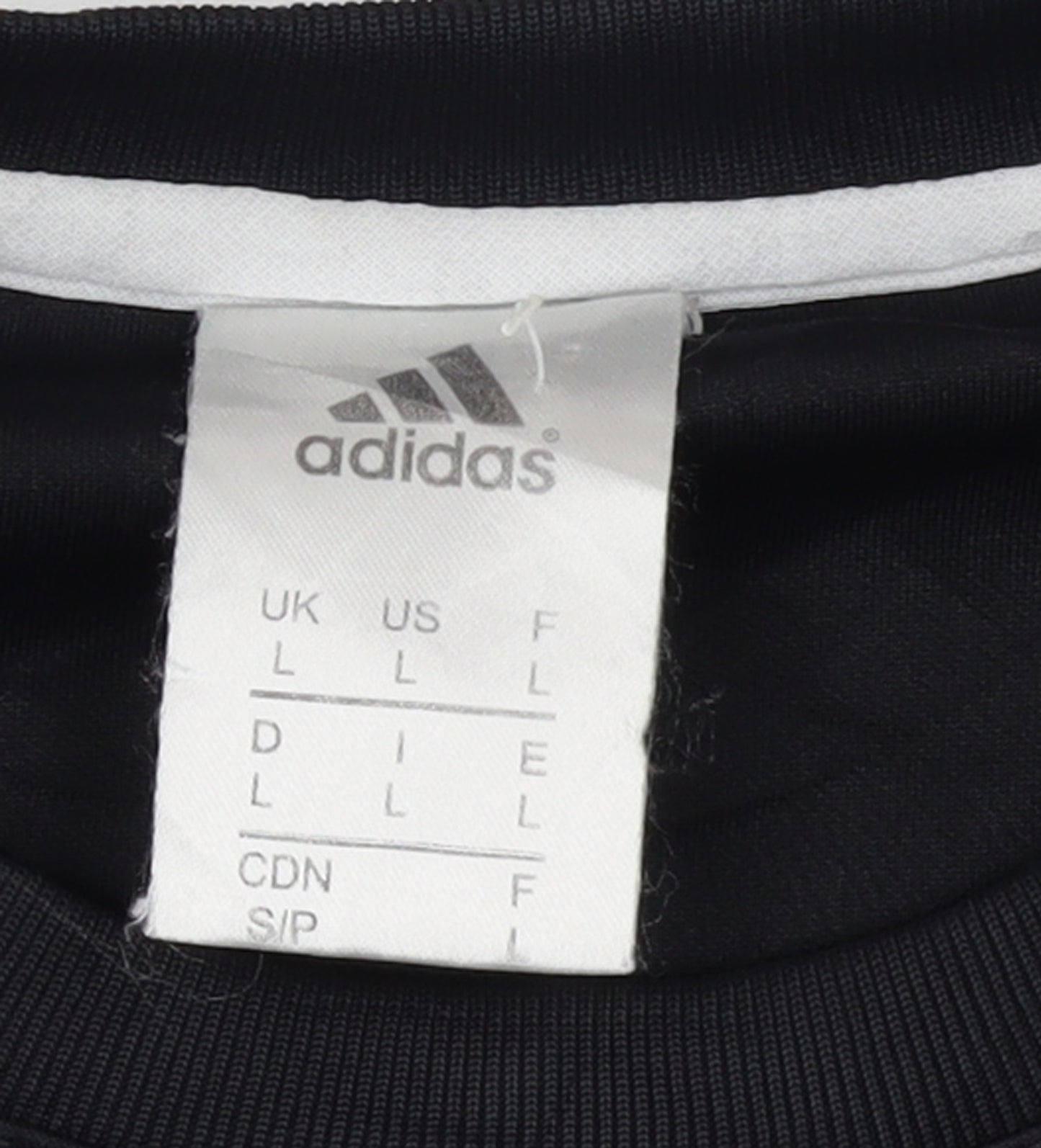 adidas Men's Black Morocco Football Sweatshirt L Crew Neck