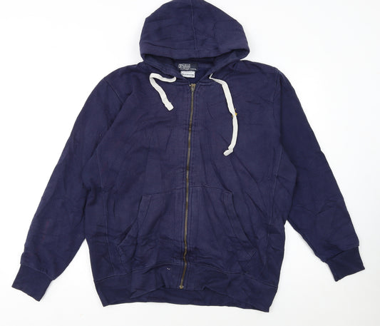 Polo Ralph Lauren Men's Blue Full Zip Hoodie Size L