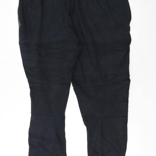 Adidas Men's Black XL Jogger Trousers with Zip Pockets