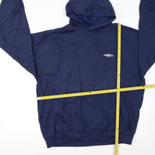 Umbro Men's Blue XL Pullover Hoodie Sports Style