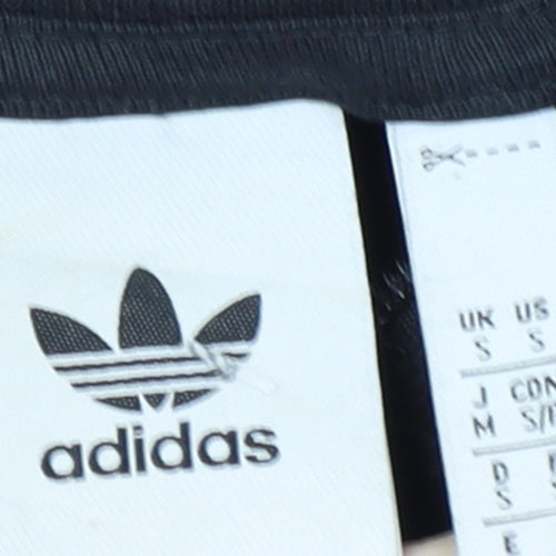 Adidas Men's Black Small 1/2 Zip Sweatshirt Sports Pullover